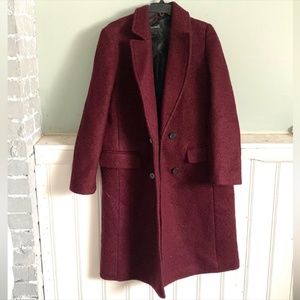 New heavy wool peacoat